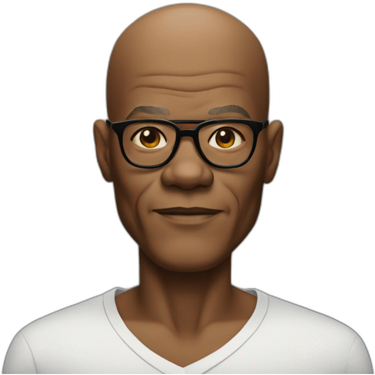 bald samuel l jackson emoji