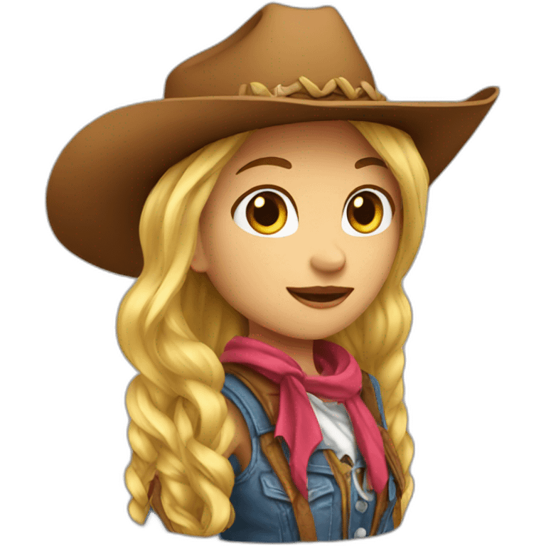 cowgirl emoji