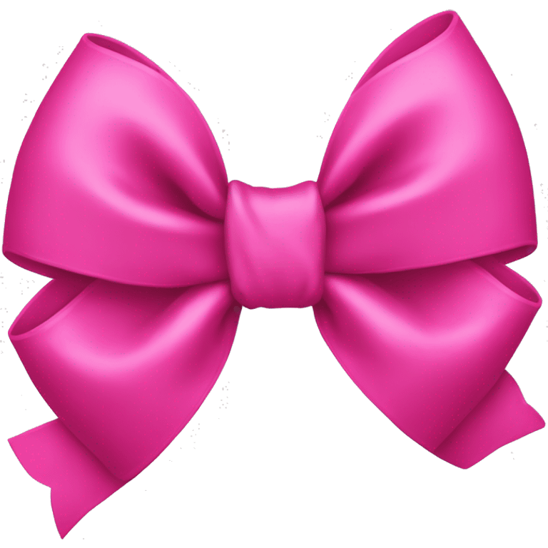 hot pink bow emoji