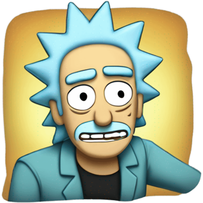 Rick sanchez thumbs up emoji