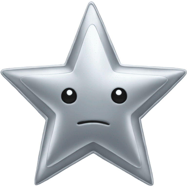 silver star  emoji