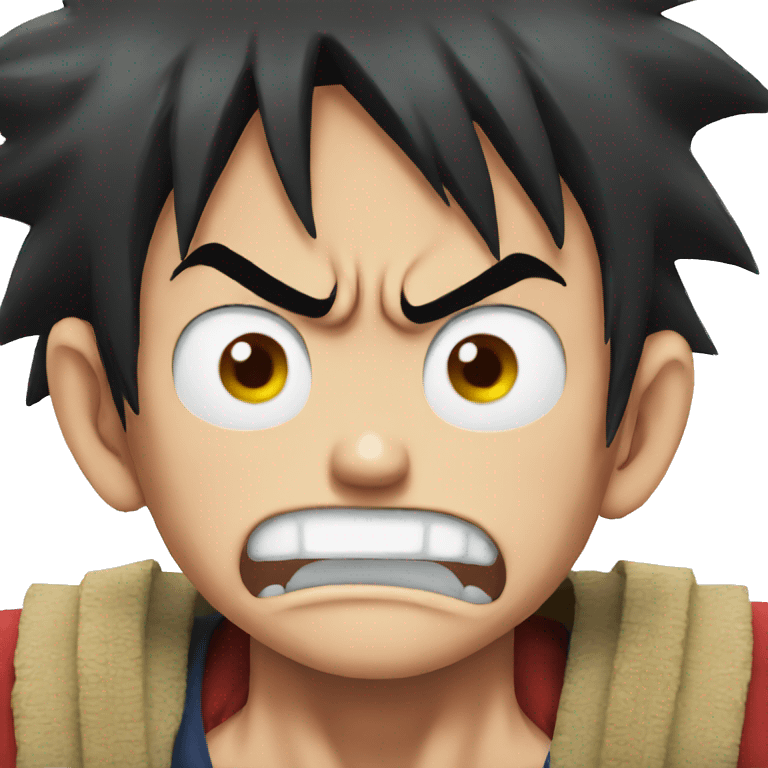 luffy angry emoji