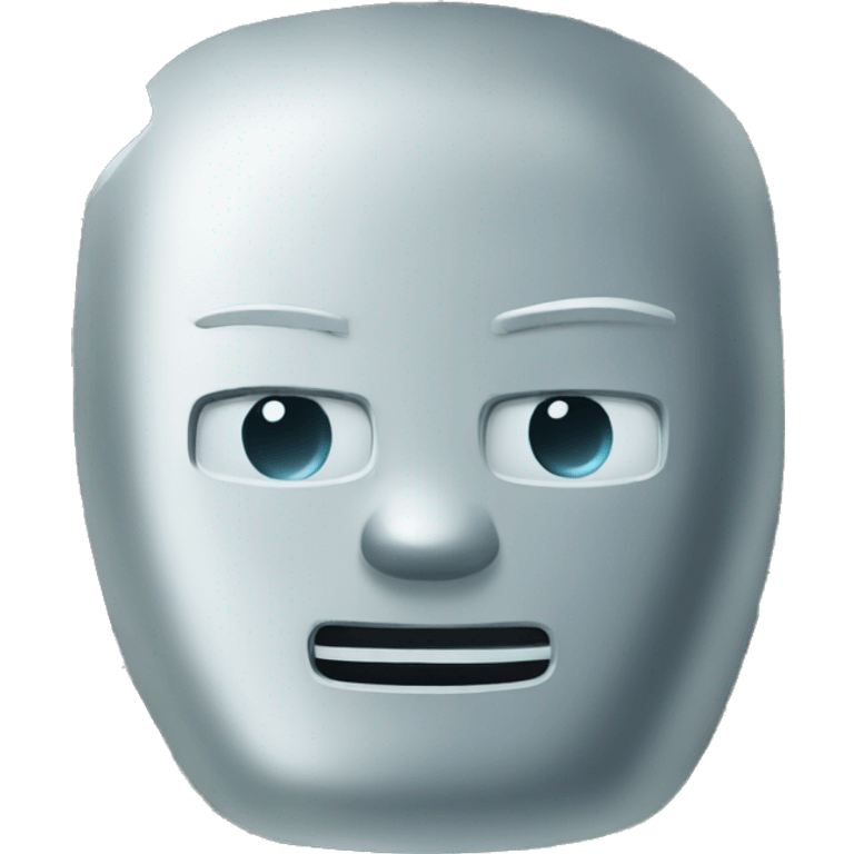 Robot con dinero emoji