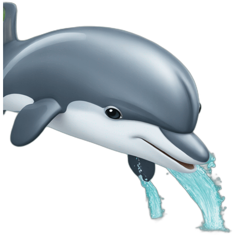 Dolphin Eagle emoji