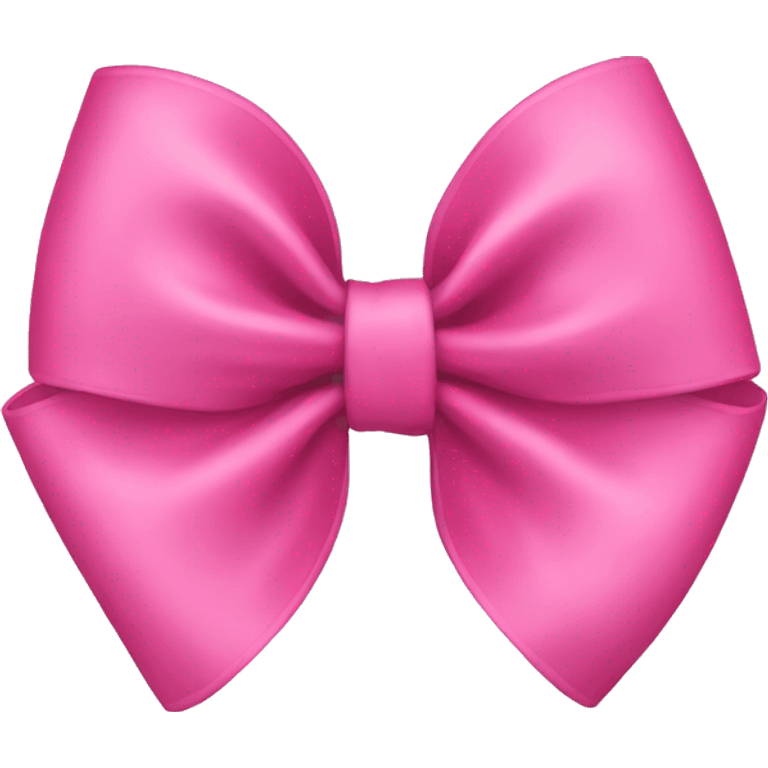 Pink bow emoji