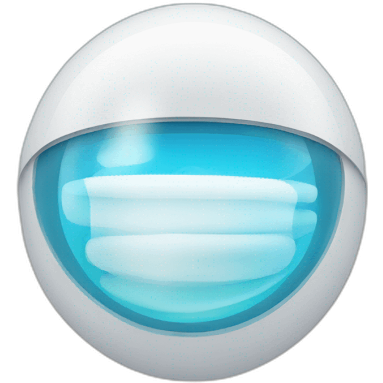 Oxygen buuble logo emoji