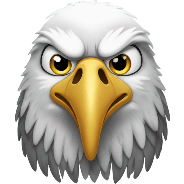 Eagle crying emoji