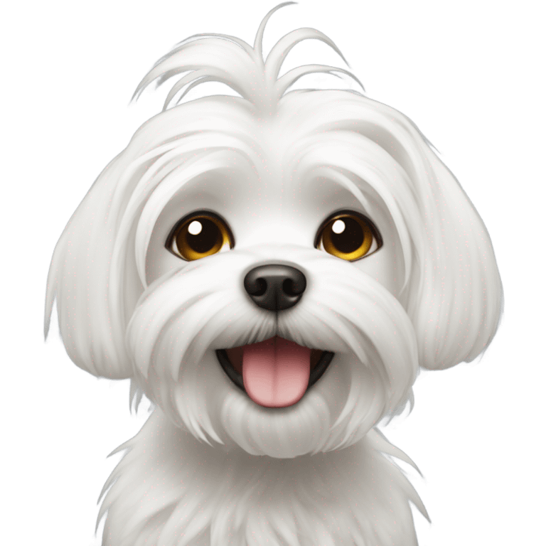 Maltese happy emoji