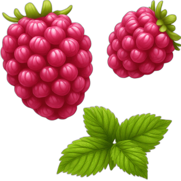 raspberry emoji