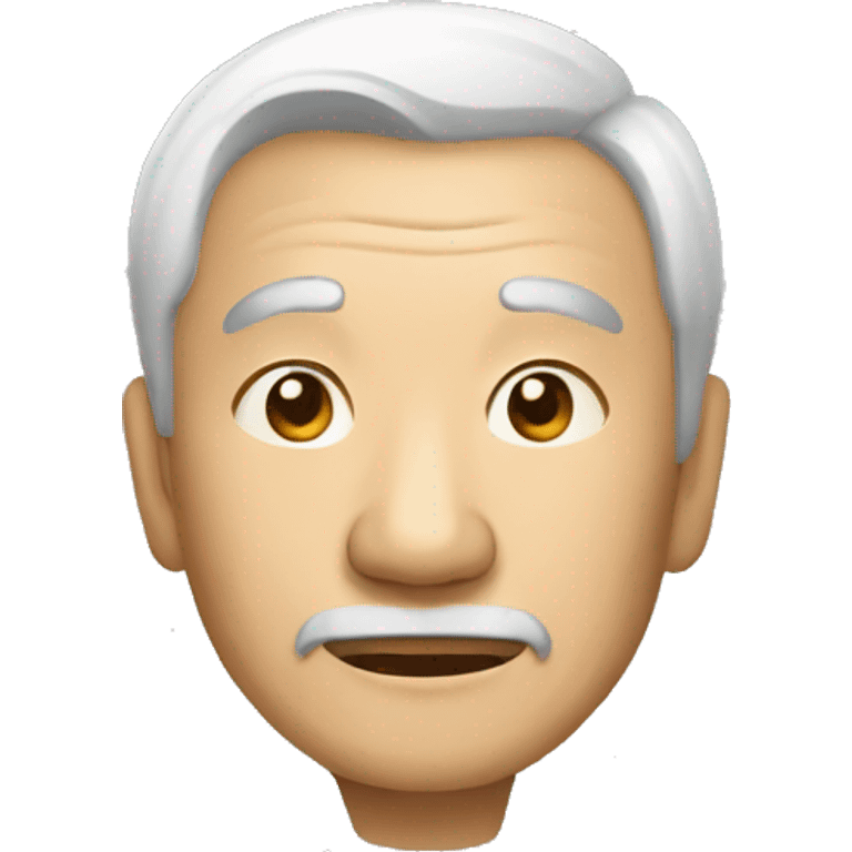 a Chinese old man emoji