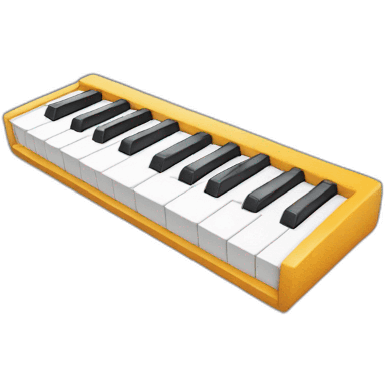 Clavier 3D emoji