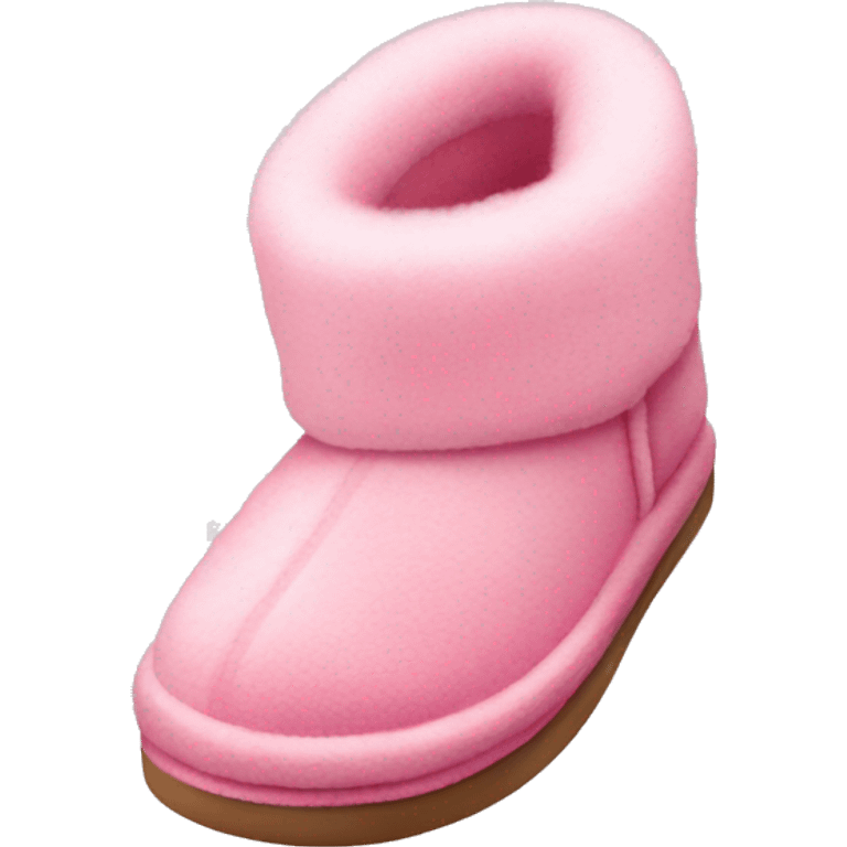 Pink Ugg slippers  emoji