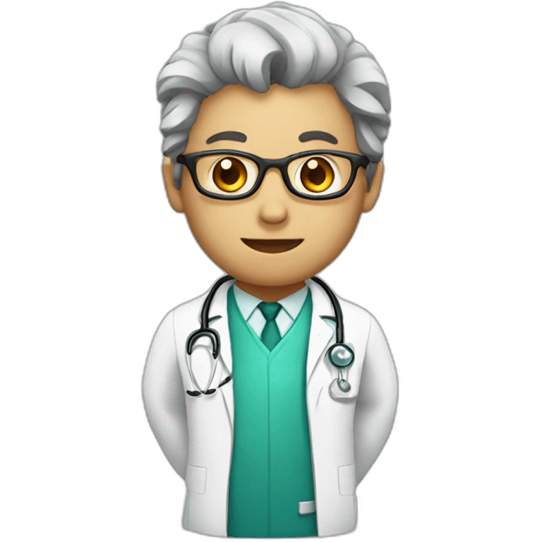 HALOWEEN COSTUME OF A DOCTOR emoji