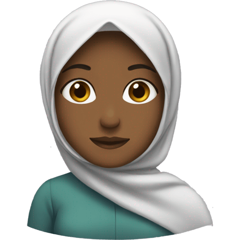 girl with hijab emoji