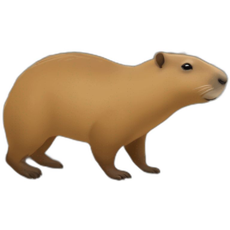 Capybara sur tour eiffel emoji