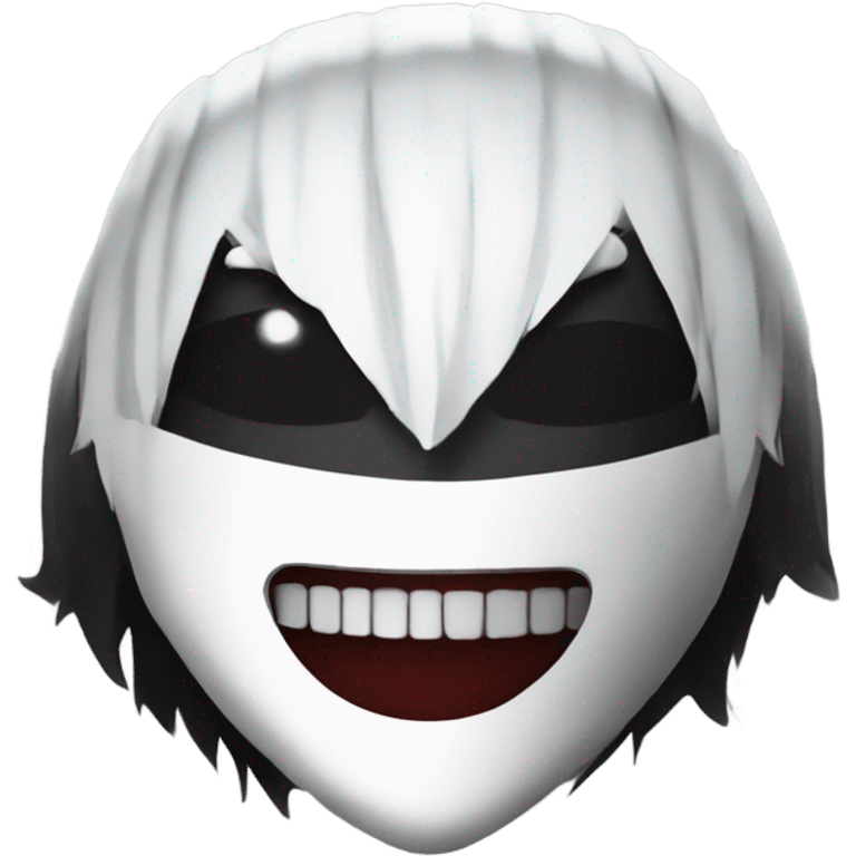 Kaneki tokyo ghoul mask emoji