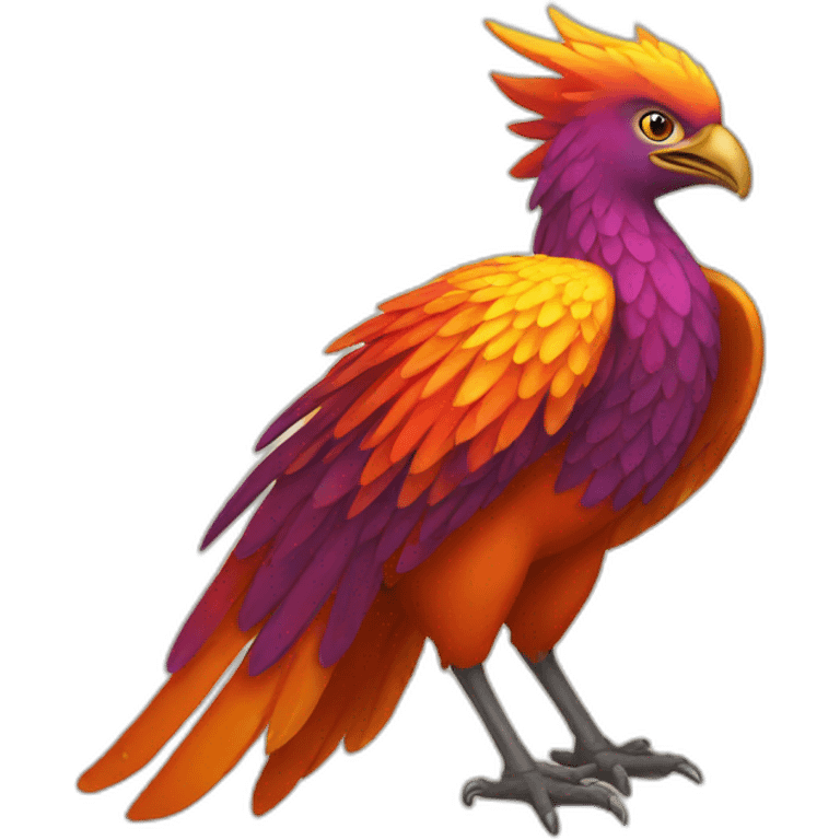 Phoenix bird emoji