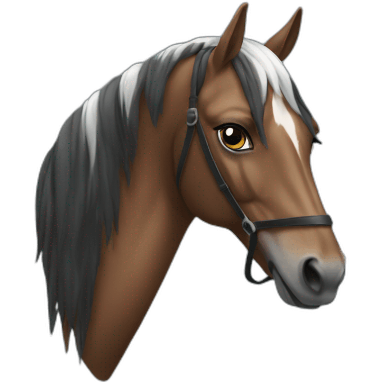 Cheval arabe emoji