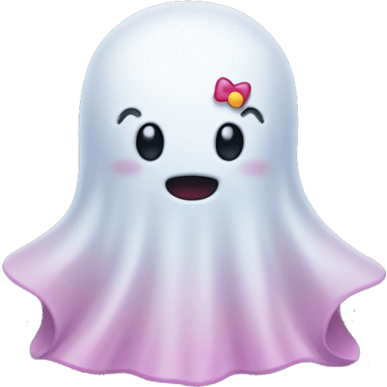 HELLO KITTY GHOST emoji