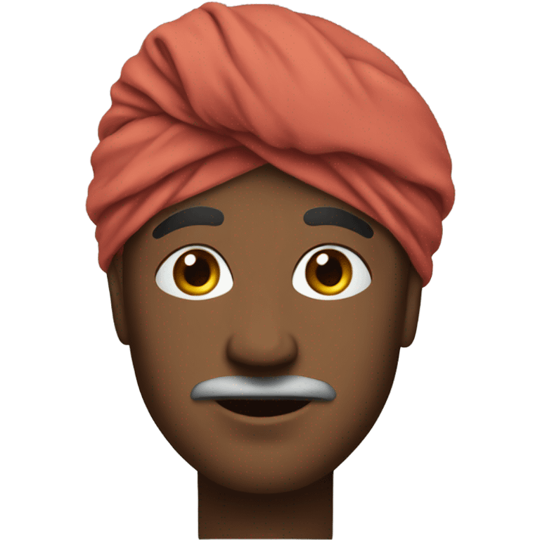 I am wearing turban  emoji