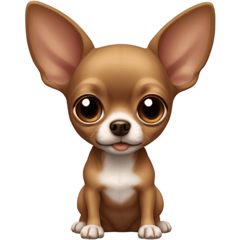 Brown chihuahua emoji