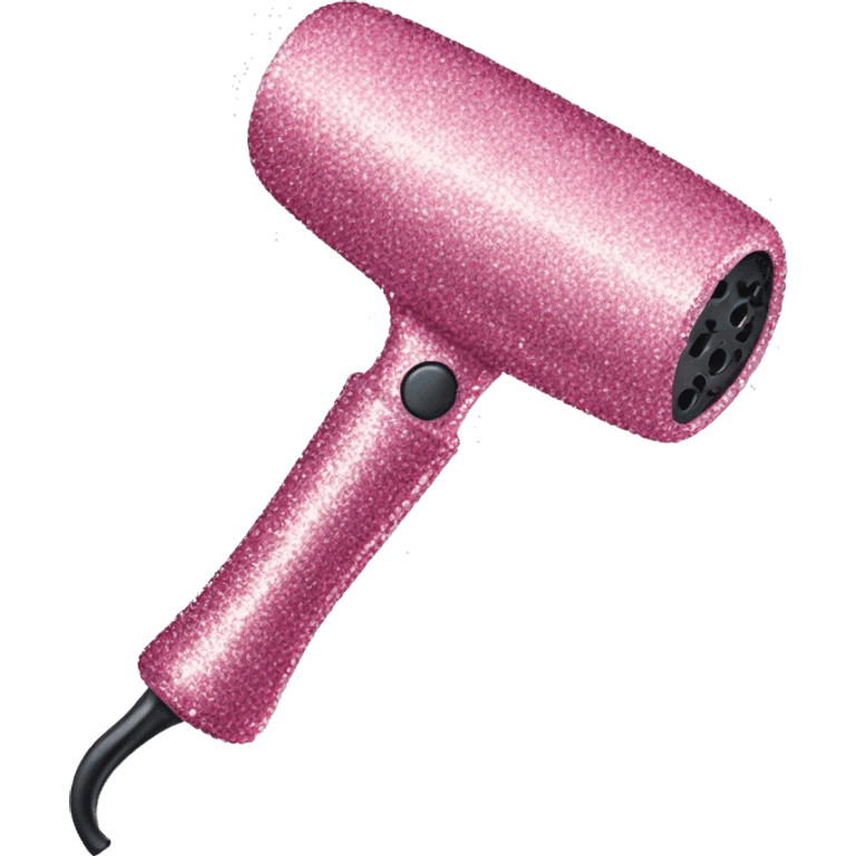 sparkly curling iron  emoji