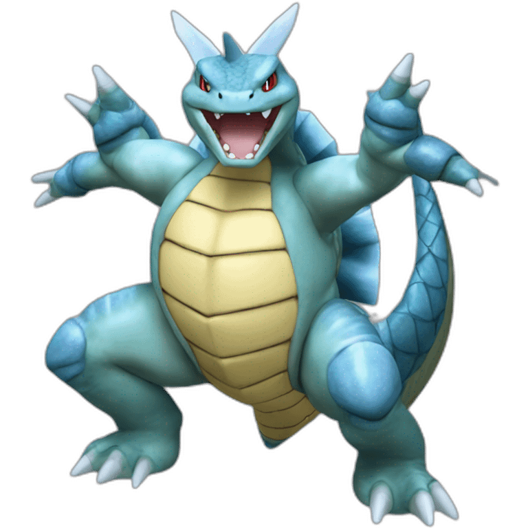 Gyarados Blastoise hybrid emoji