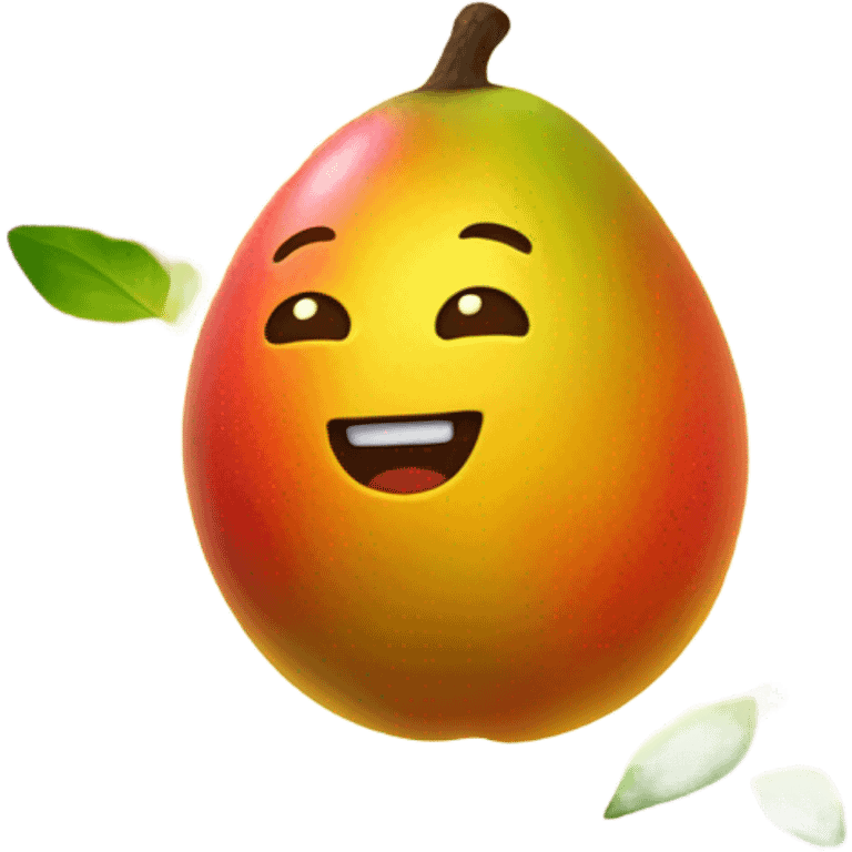 Mango in space emoji