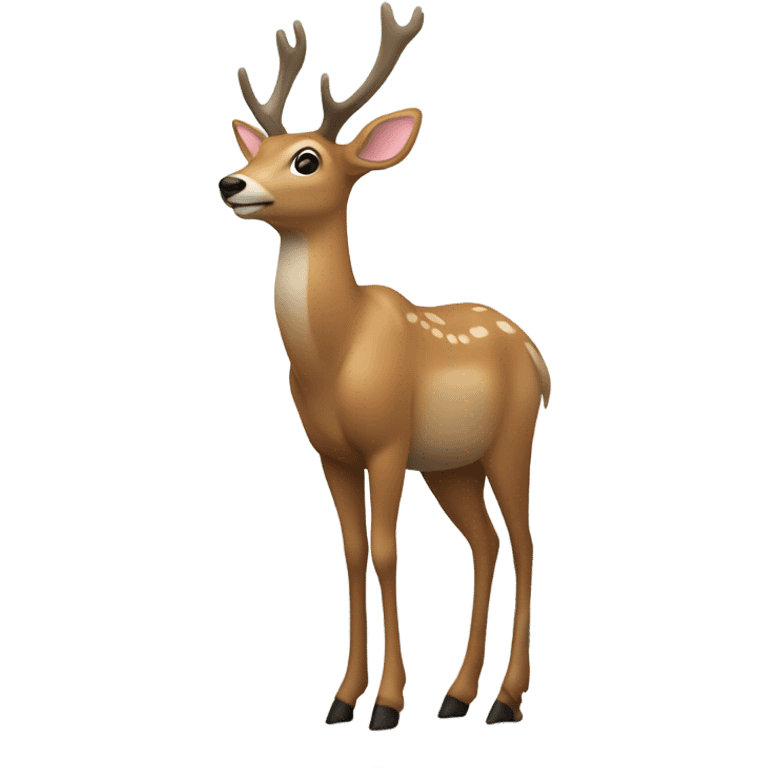 City deer emoji