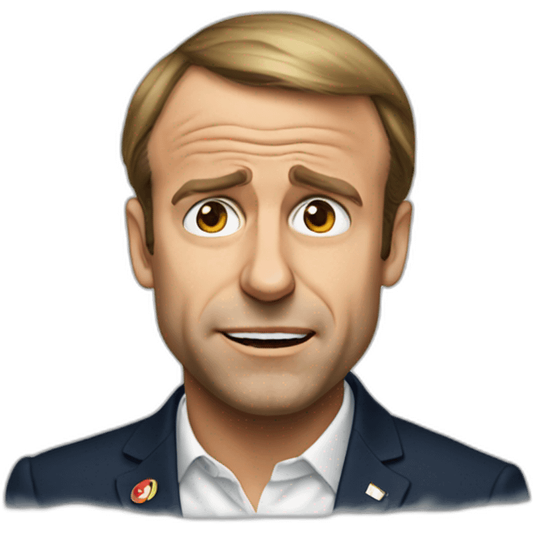 cry-macron emoji