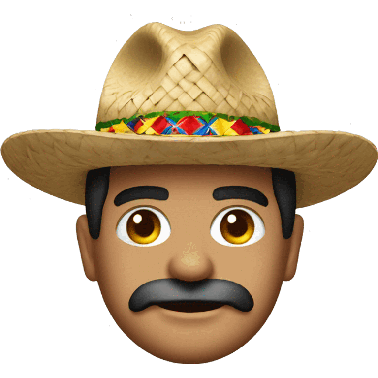 Nicolás Maduro con un sombrero  emoji