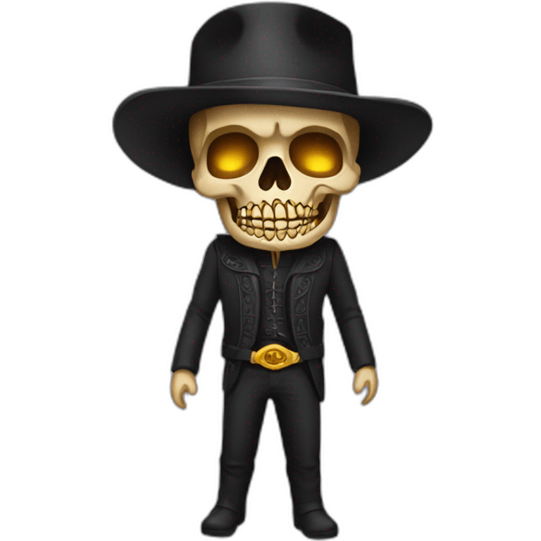 Muerte lazo negro emoji