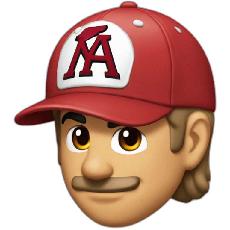 Nick Saban Mario hat emoji