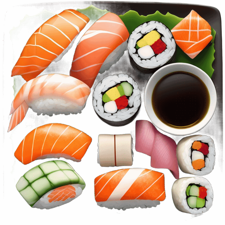 delicious sushi  emoji