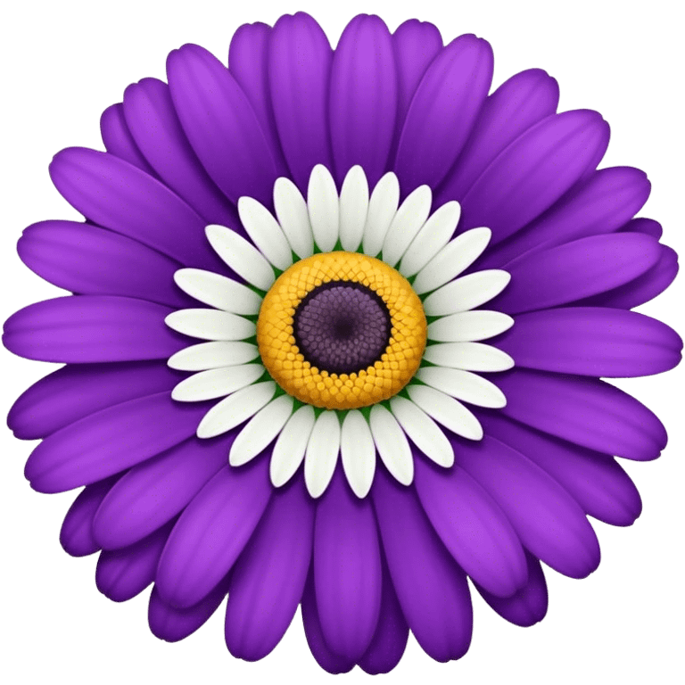 daisy purple emoji