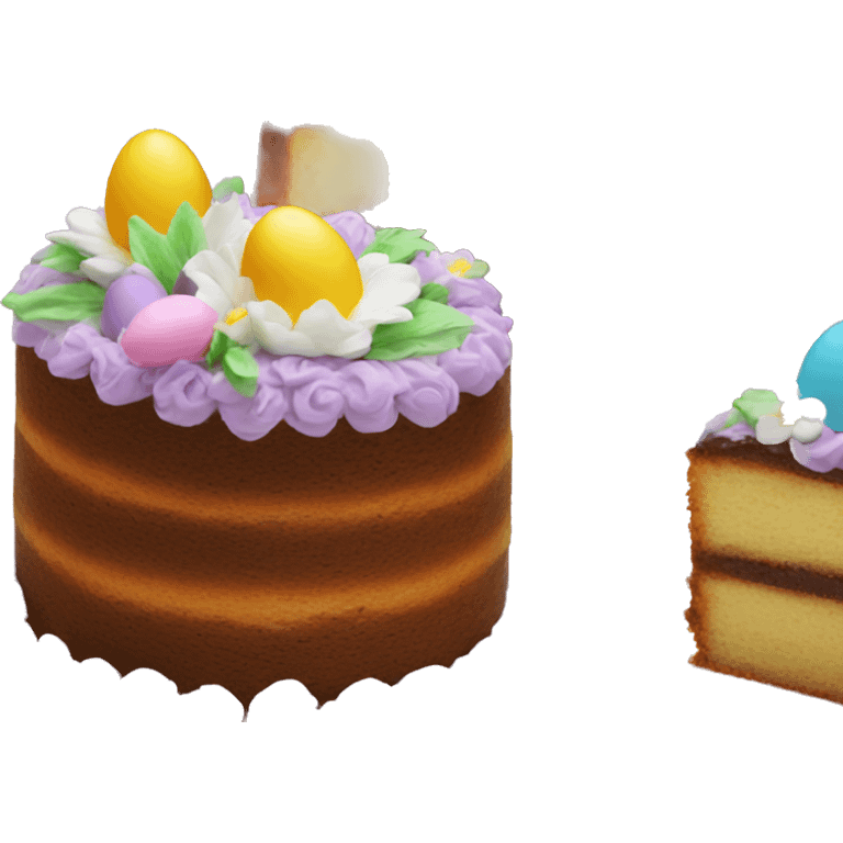 Easter cake emoji