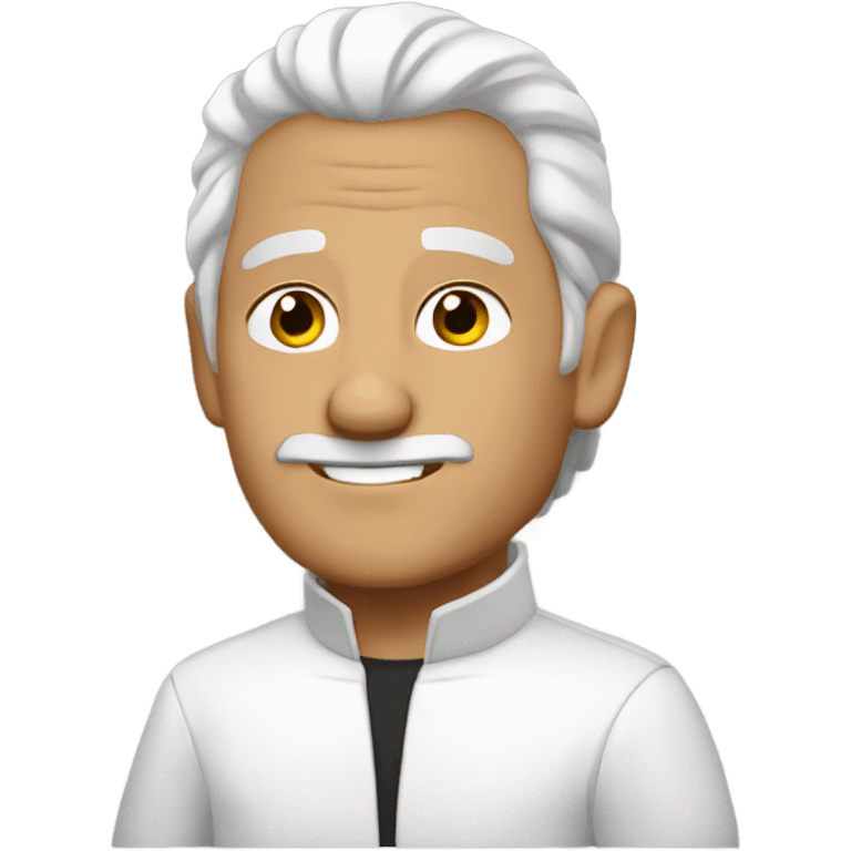 Baltazar white hair emoji