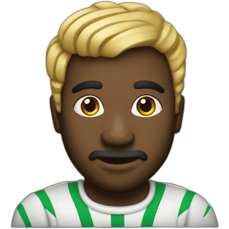 Ali bongo pleurant emoji