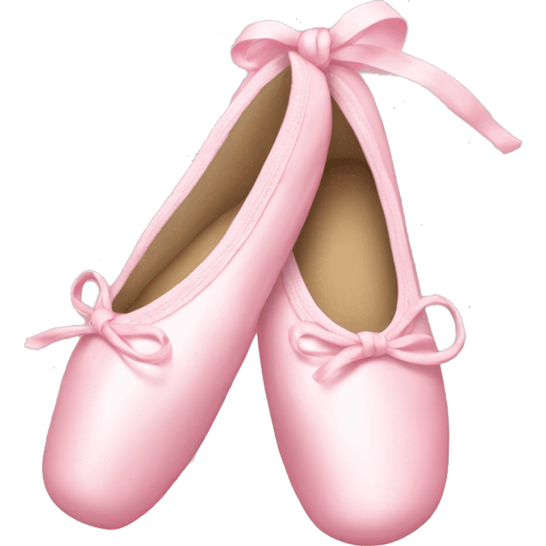 pastel pink ballet shoes emoji