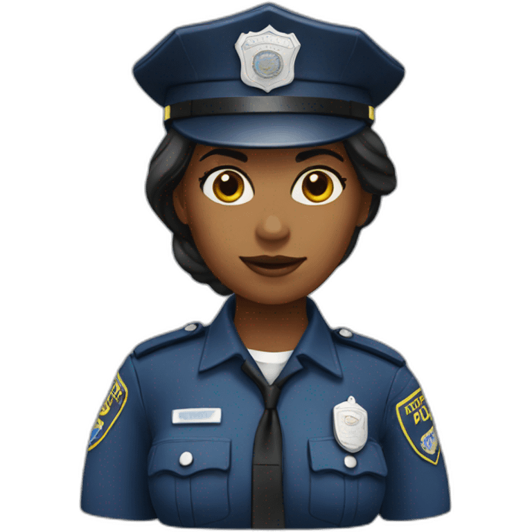 police woman emoji