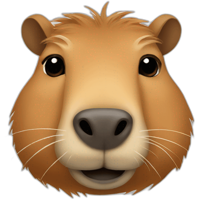 Capybara emoji