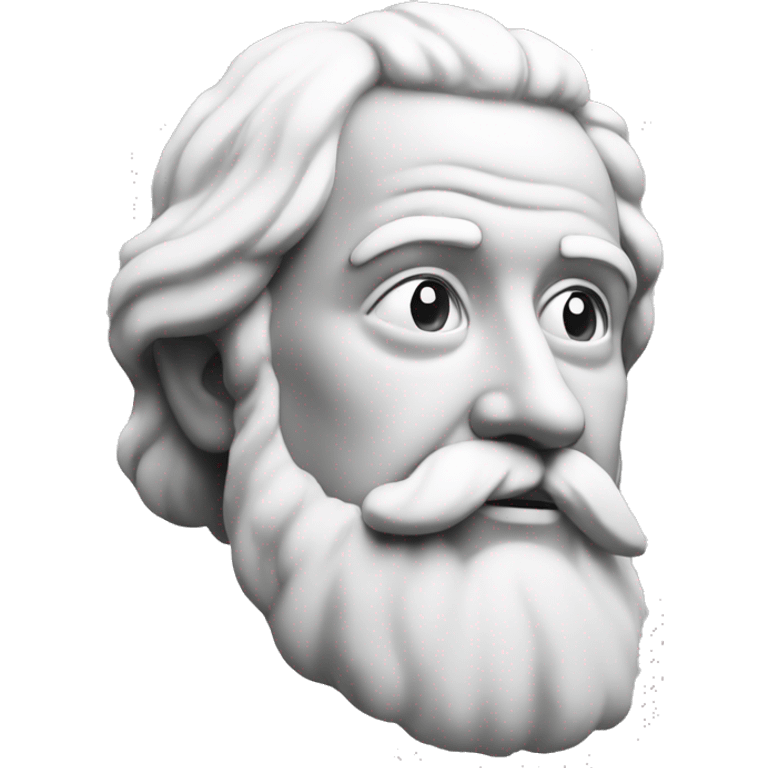 philosopher logo monochrome emoji