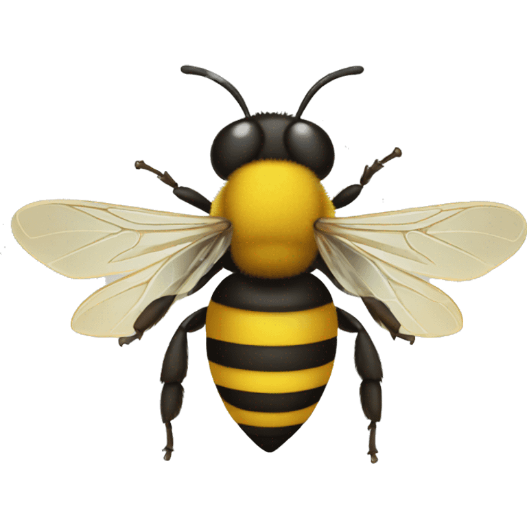 Male bee emoji