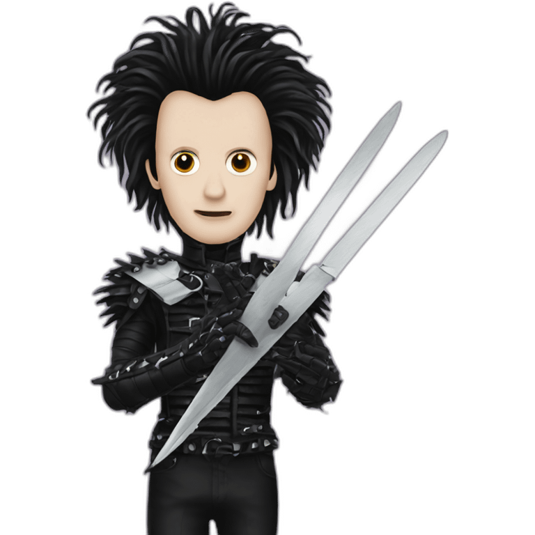 Edward scissorhands emoji