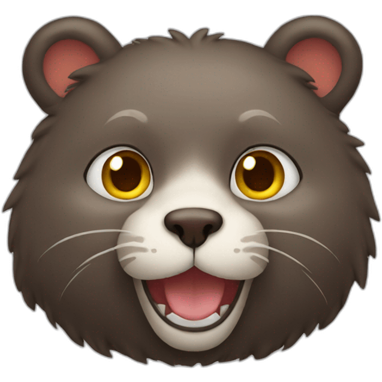 Cat bear emoji