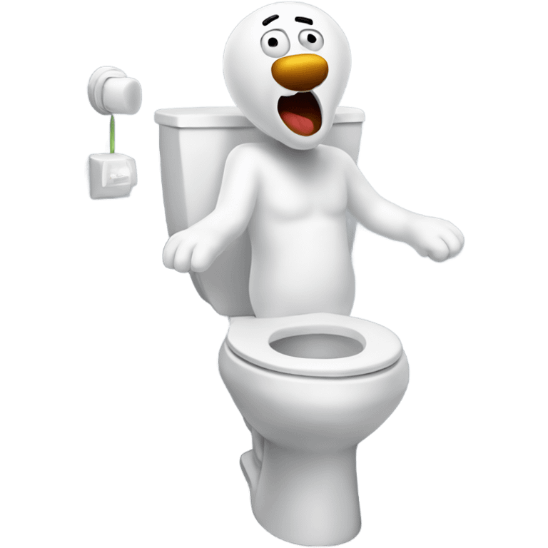 brian griffin on the toilet  emoji