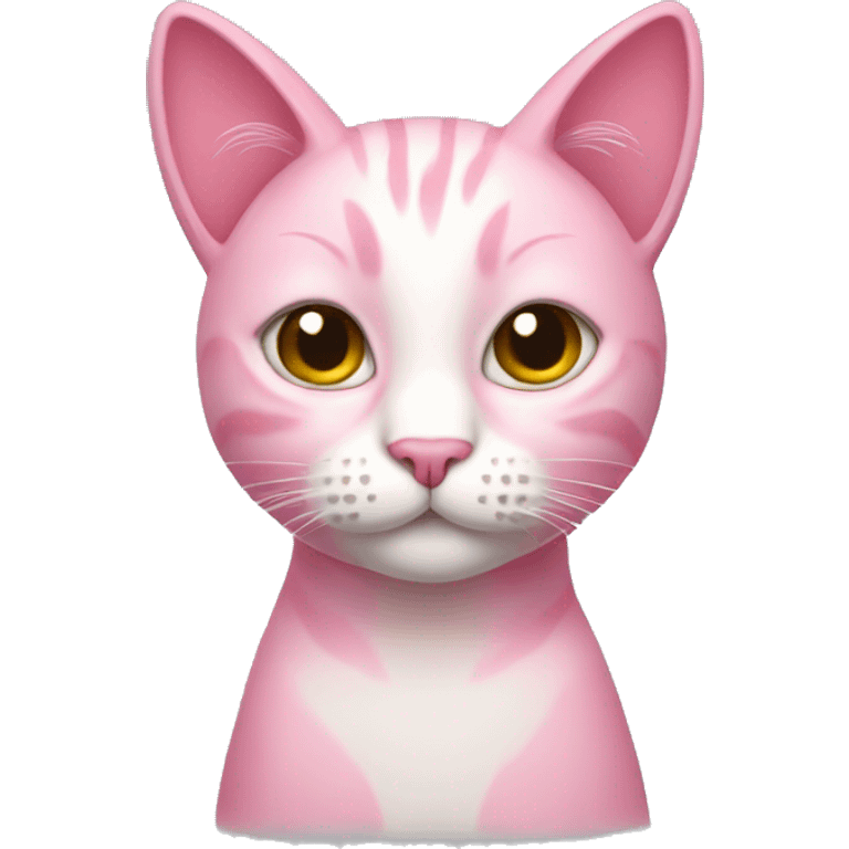 Pink cat emoji