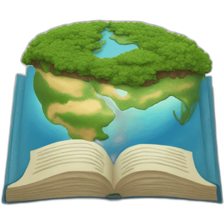 earth book emoji