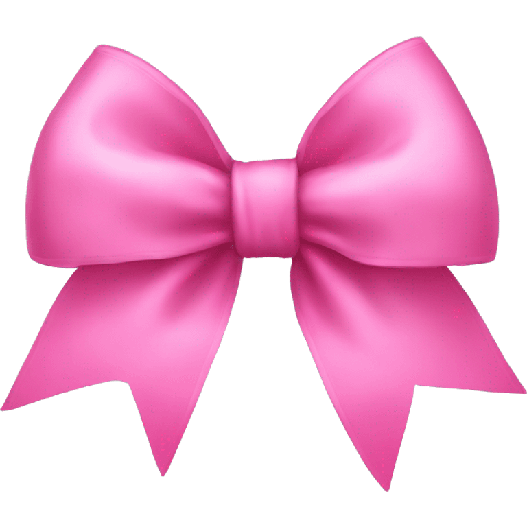 pink bow emoji