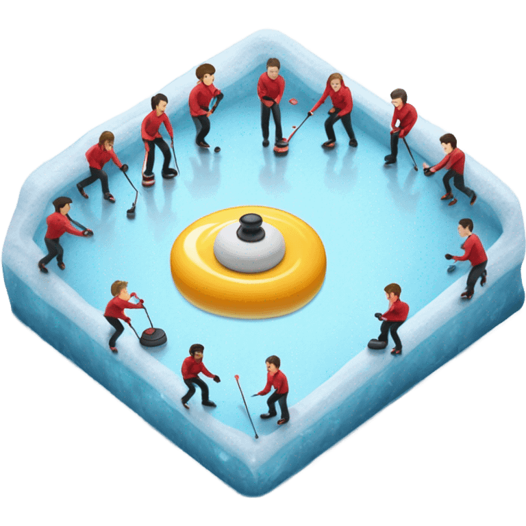 Curling emoji